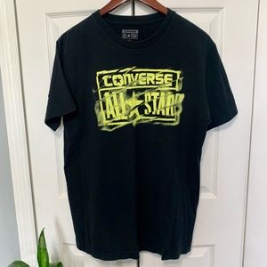 Mens Black All Star Converse Shirt